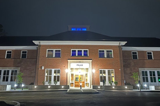 Vehicle Crashes Into Shrewsbury Police Department Building, Driver in Custody