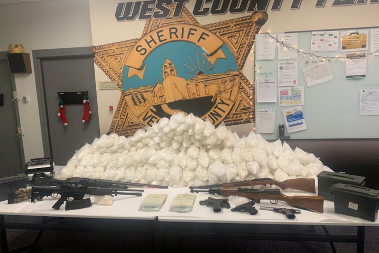 Ventura County Agencies Seize 350 Pounds of Meth, Firearms in Moreno Valley; Suspect Charged