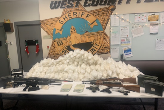 Ventura County Agencies Seize 350 Pounds of Meth, Firearms in Moreno Valley; Suspect Charged