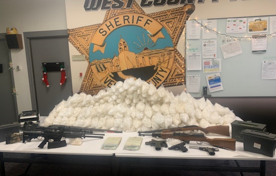 Ventura County Agencies Seize 350 Pounds of Meth, Firearms in Moreno Valley; Suspect Charged