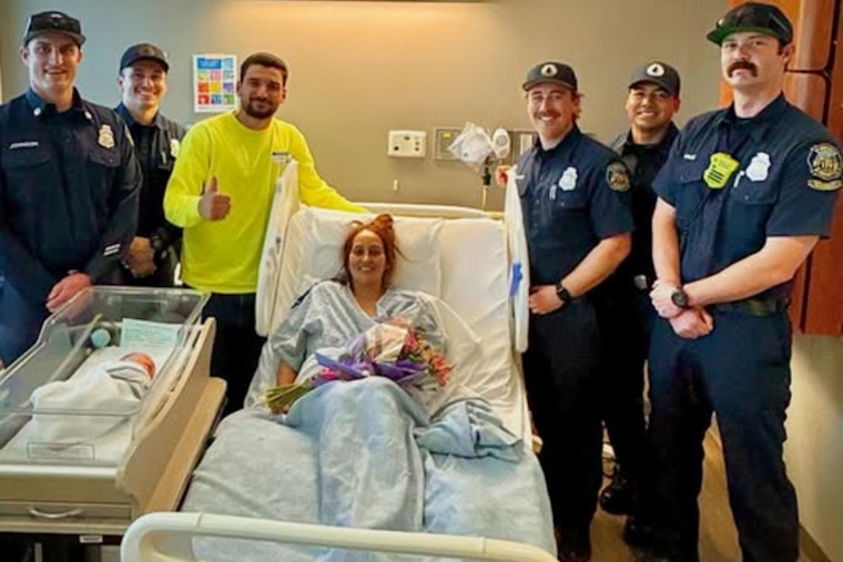 Ventura County Firefighter/Paramedics Deliver Baby Boy on Thousand Oaks Freeway