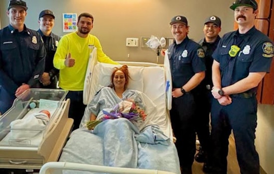 Ventura County Firefighter/Paramedics Deliver Baby Boy on Thousand Oaks Freeway