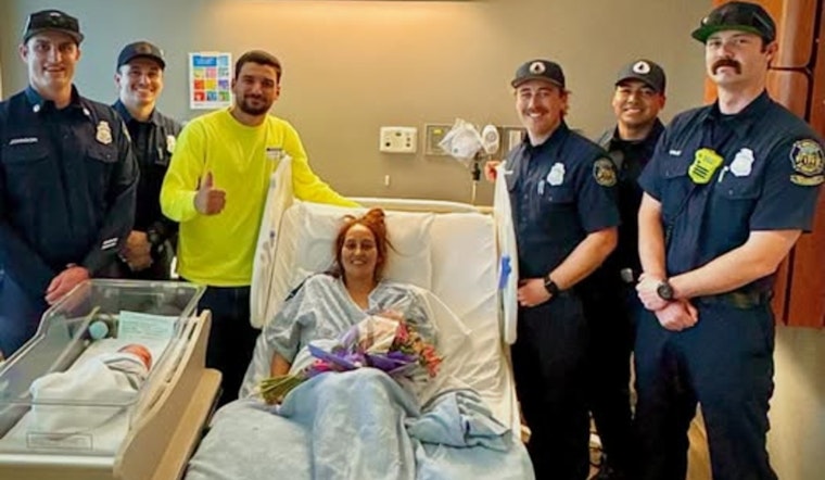 Ventura County Firefighter/Paramedics Deliver Baby Boy on Thousand Oaks Freeway
