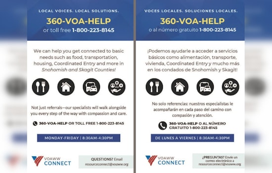 VOAWW Launches 'Connect' Hotline to Aid Skagit and Snohomish County Residents with Essential Services