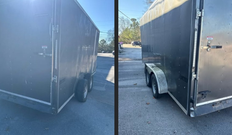 Vonore Police Seek Public's Help to Locate Missing 22-Foot Trailer; Tips Solicited via Social Media