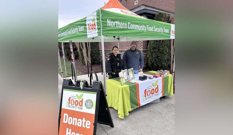 Wake Forest Police Join Forces with NCFST for Canned Food Drive at Local Texas Roadhouse
