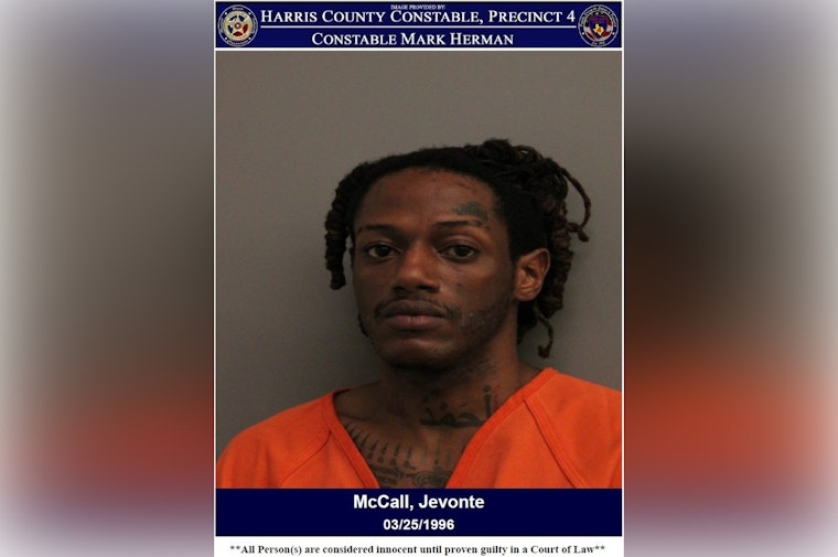 Wanted DWI Offender Jevonte McCall Arrested, Charged With Escape in Harris County After Fleeing Custody