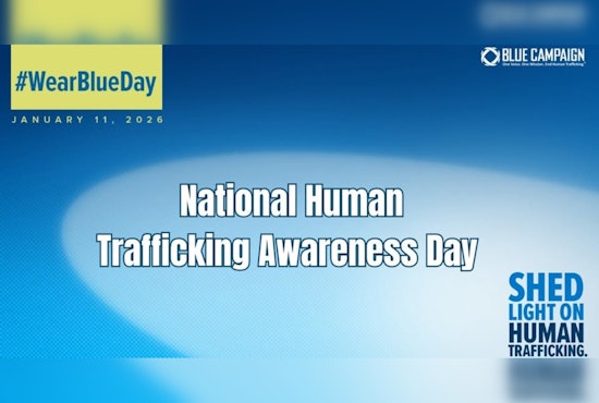 Waukesha County Sheriff's Department Rallies Community Against Human Trafficking on National Awareness Day