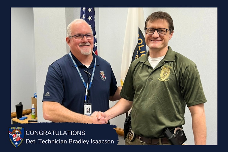 Wauwatosa Detective Bradley Isaacson Promoted to Specialist in Digital Evidence