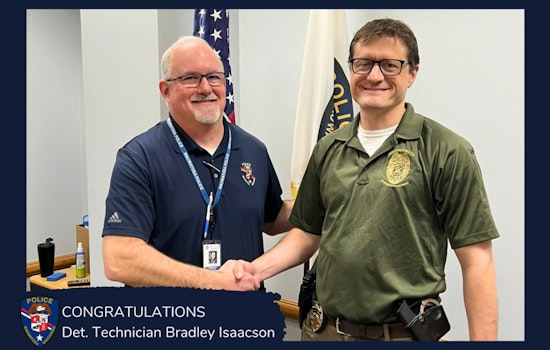 Wauwatosa Detective Bradley Isaacson Promoted to Specialist in Digital Evidence