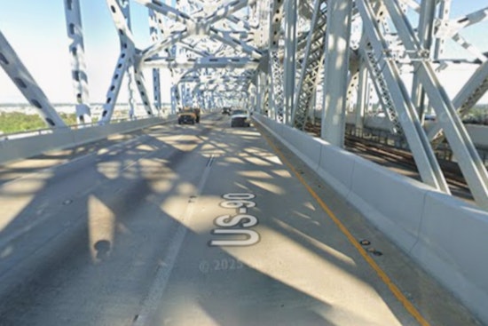 Weekend Delays Expected on Huey P. Long Bridge in Louisiana Due to Repair Work