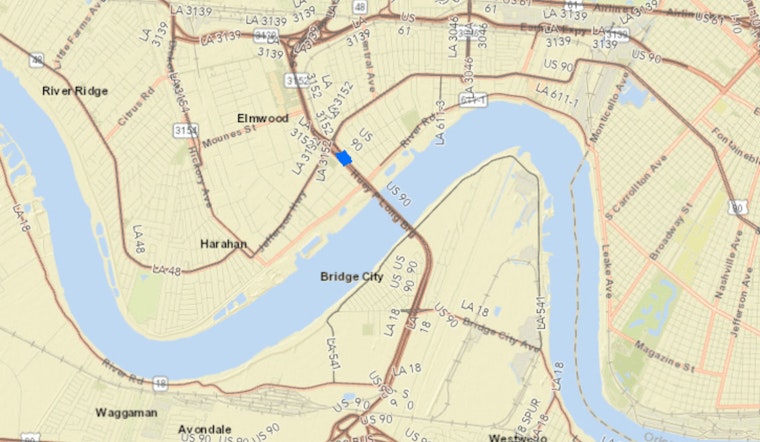 Weekend Roadwork Alert: Eastbound US 90 on Huey P. Long Bridge in Jefferson Parish Faces Partial Closure