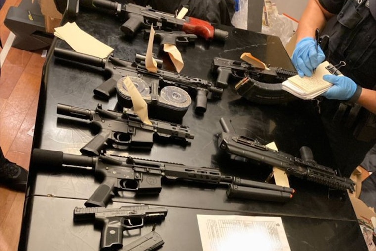 West Oakland Cops Hit House, Haul Off Dozen Guns After Late-Night Assault
