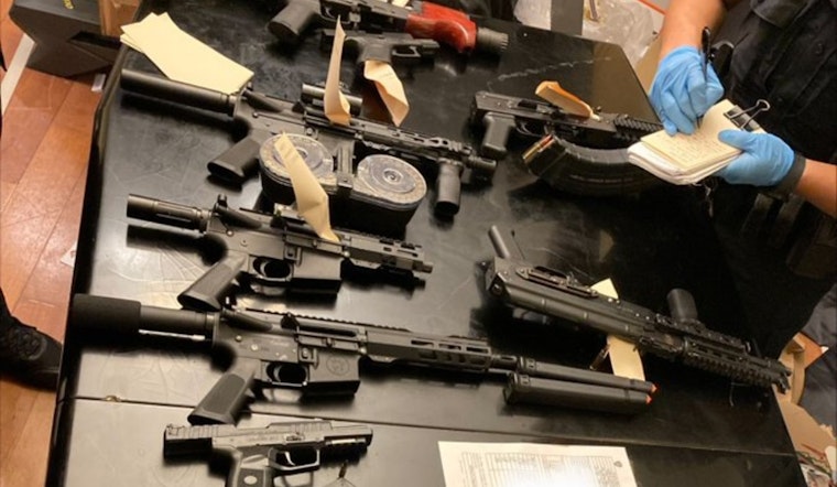 West Oakland Cops Hit House, Haul Off Dozen Guns After Late-Night Assault