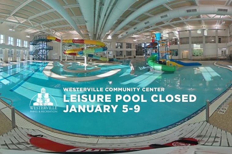 Westerville Community Center to Temporarily Close Leisure Pool for Maintenance