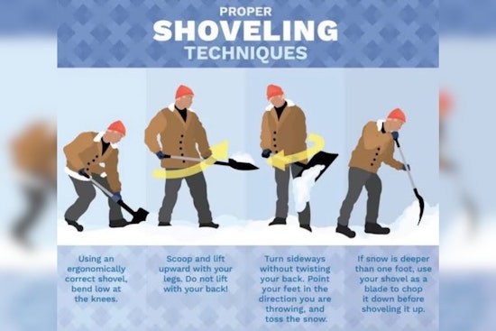 Westerville Fire Department Issues Safety Guidelines for Snow Shoveling Amidst Winter Weather