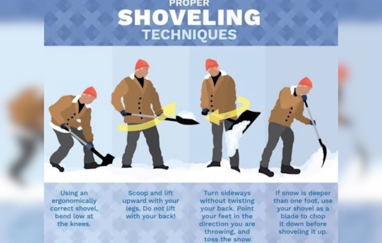 Westerville Fire Department Issues Safety Guidelines for Snow Shoveling Amidst Winter Weather