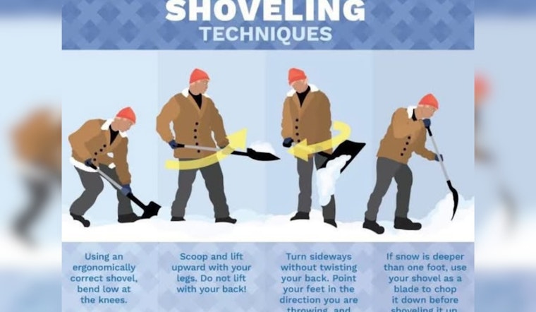 Westerville Fire Department Issues Safety Guidelines for Snow Shoveling Amidst Winter Weather