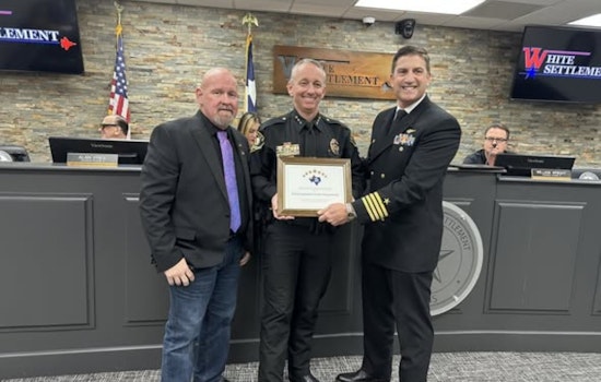 White Settlement Police Department Honored for Commitment to Veteran Employment by Texas Commissions