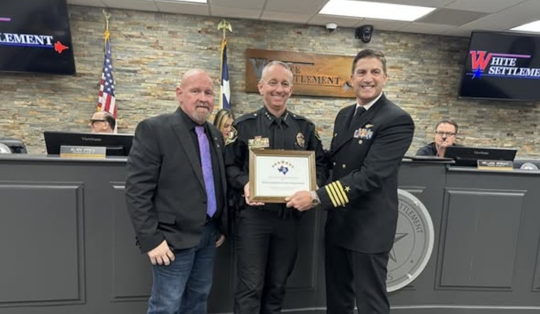 White Settlement Police Department Honored for Commitment to Veteran Employment by Texas Commissions