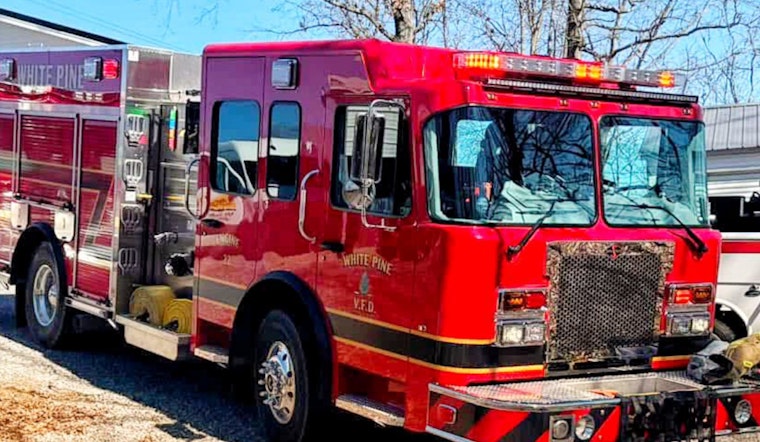 White Pine Morning Blaze Backs Up C H Rankin Road