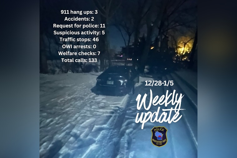 Whitefish Bay Police Nab Vehicle Prowling Suspects, Dramatic New Year's Chase Ends in Arrest