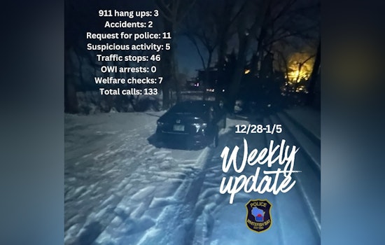 Whitefish Bay Police Nab Vehicle Prowling Suspects, Dramatic New Year's Chase Ends in Arrest