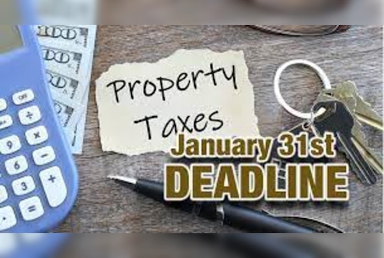 Wilco Property Owners, Beware of Penalties: Pay Property Taxes by January 31, 2026 Deadline