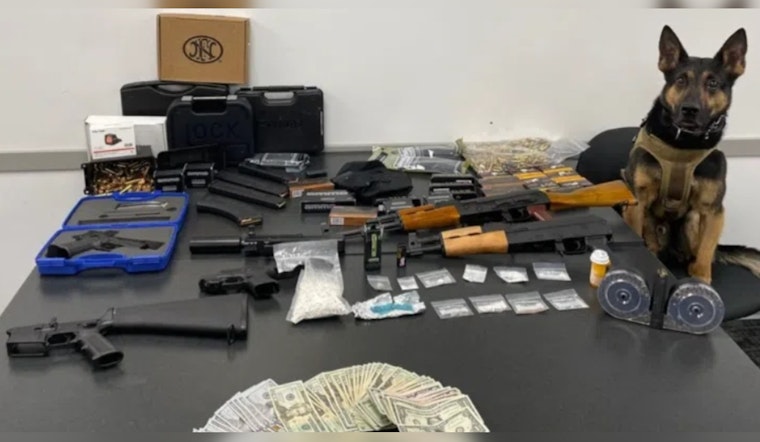 Wild 24-Mile Fond Du Lac County Chase over Fake Plates Nets Five, Loaded Gun