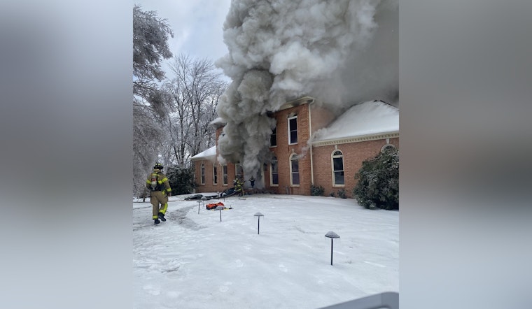 Williamson County Home Engulfed by Flames, Multiple Fire Departments Respond to Morning Blaze on Timberline Drive