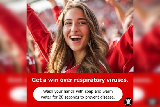 Wisconsin Health Department Partners with Badgers to Promote Handwashing in Battle Against Respiratory Illnesses