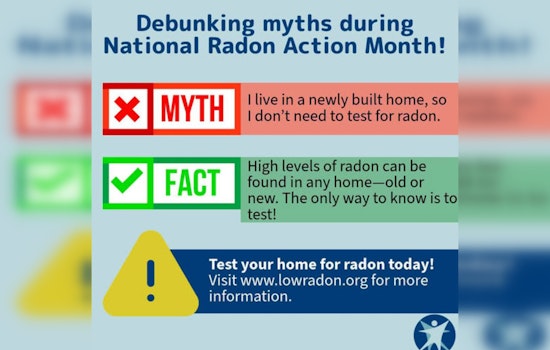 Wisconsin Health Officials Urge Residents to Test Homes for Radon to Prevent Lung Cancer Risks