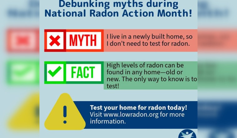 Wisconsin Health Officials Urge Residents to Test Homes for Radon to Prevent Lung Cancer Risks