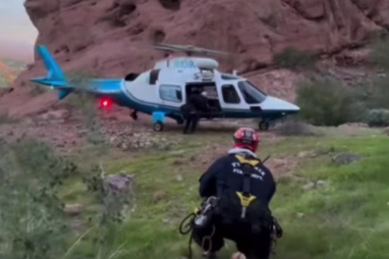 Woman Airlifted to Hospital After Sustaining Leg Injury on Phoenix's Camelback Mountain Trail