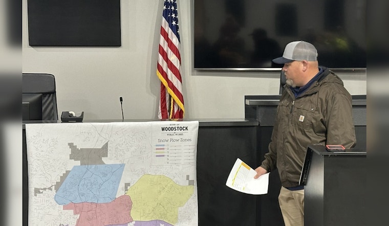 Woodstock Gears Up for Winter Storm, Officials Urge Caution and Preparedness Ahead of Saturday's Expected Conditions