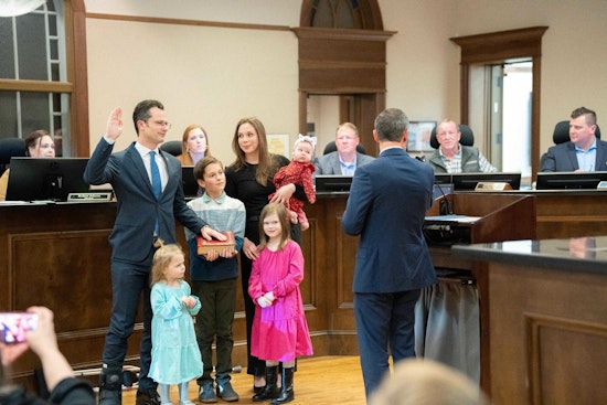 Woodstock Officials Sworn In as Mayor Caldwell and City Council Members Begin New Terms