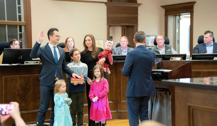 Woodstock Officials Sworn In as Mayor Caldwell and City Council Members Begin New Terms