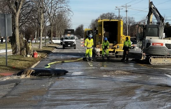 Worthington Residents Navigate Detours Amid High Street Water Main Repair, No Timeline for Reopening Yet