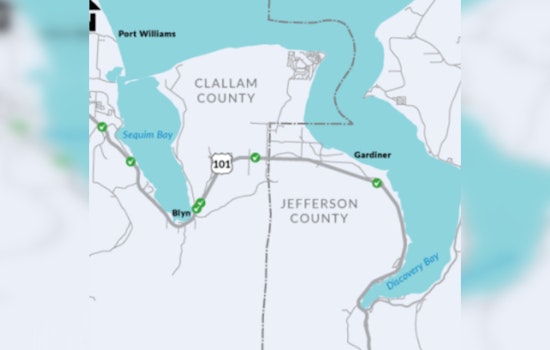 WSDOT Completes Major US 101 Construction to Enhance Fish Habitats Between Sequim and Gardiner