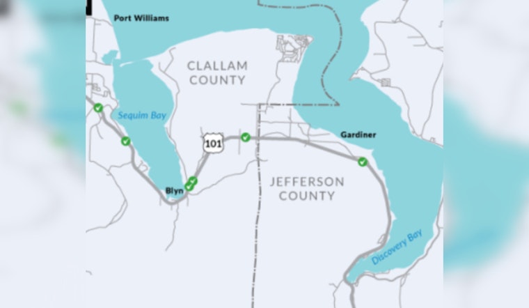 WSDOT Completes Major US 101 Construction to Enhance Fish Habitats Between Sequim and Gardiner