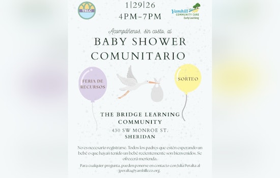Yamhill County Public Health Hosts Community Baby Shower in Sheridan for New and Expecting Parents