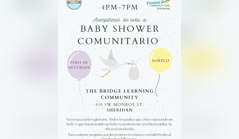 Yamhill County Public Health Hosts Community Baby Shower in Sheridan for New and Expecting Parents