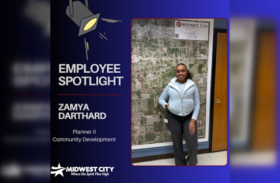 Zamya Darthard Shines as New Planner II for Midwest City, Fostering Development and Community Engagement