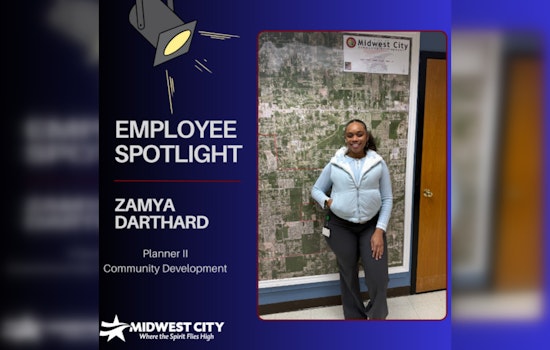 Zamya Darthard Shines as New Planner II for Midwest City, Fostering Development and Community Engagement