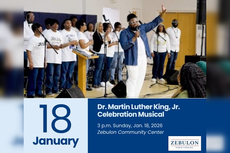 Zebulon to Celebrate Martin Luther King Jr.'s Legacy with Musical Tribute at Community Center