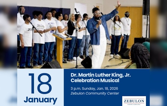 Zebulon to Celebrate Martin Luther King Jr.'s Legacy with Musical Tribute at Community Center