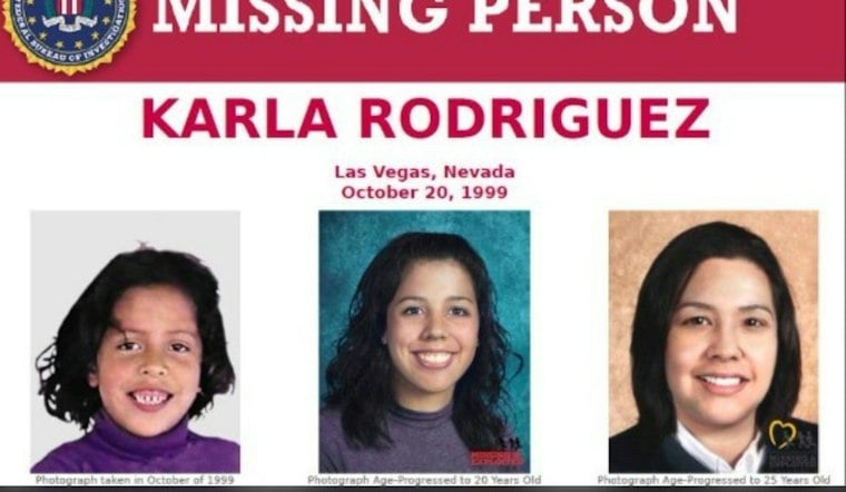 27 Years After Karla Rodriguez Vanished in Las Vegas, FBI Renews Plea for Tips