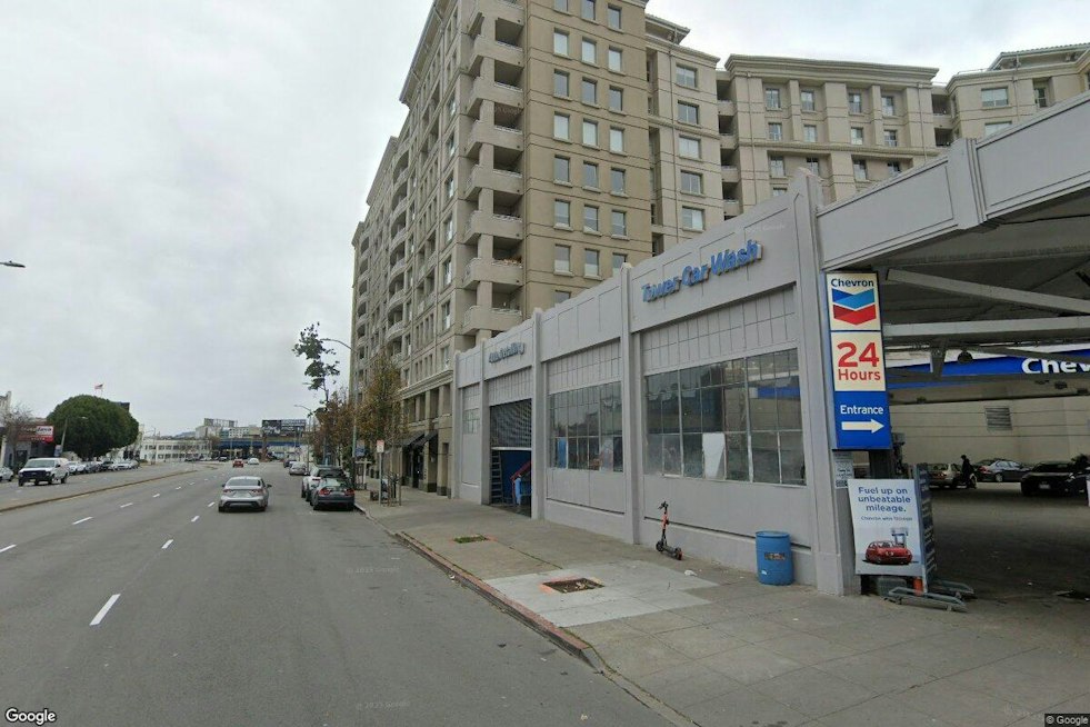 479-Foot Tower Pitched For Mission Street Car Wash Site, With Pool and Golf Simulator