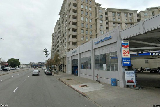 479-Foot Tower Pitched For Mission Street Car Wash Site, With Pool and Golf Simulator
