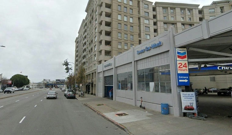 479-Foot Tower Pitched For Mission Street Car Wash Site, With Pool and Golf Simulator